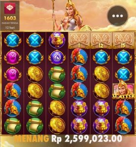 Dewi Athena Simbol Kemenangan